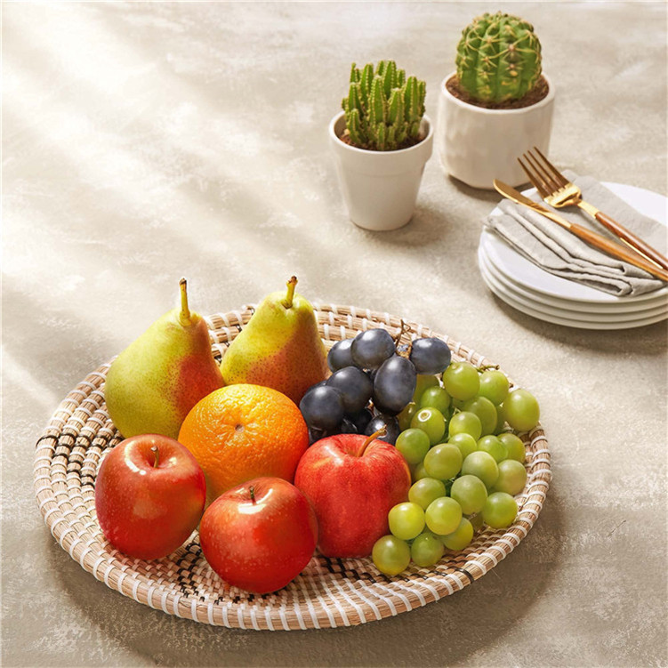 Круглая декоративная корзина