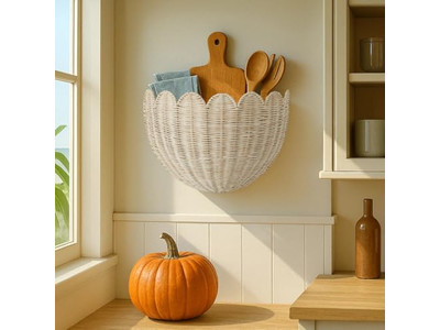 Африканские корзины, настенный декор для спальни, богемный чёрно-белый стиль