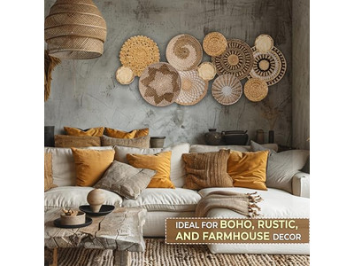 Пляжные украшения для дома, разноцветный круглый настенный декор, дешёвая распродажа